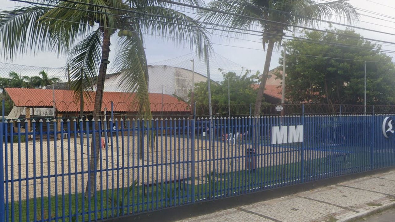 Imagem da estrutura da academia