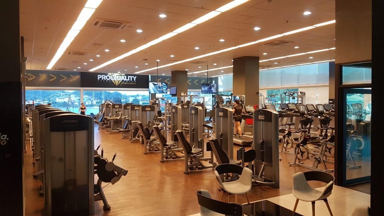 Imagem da estrutura da academia