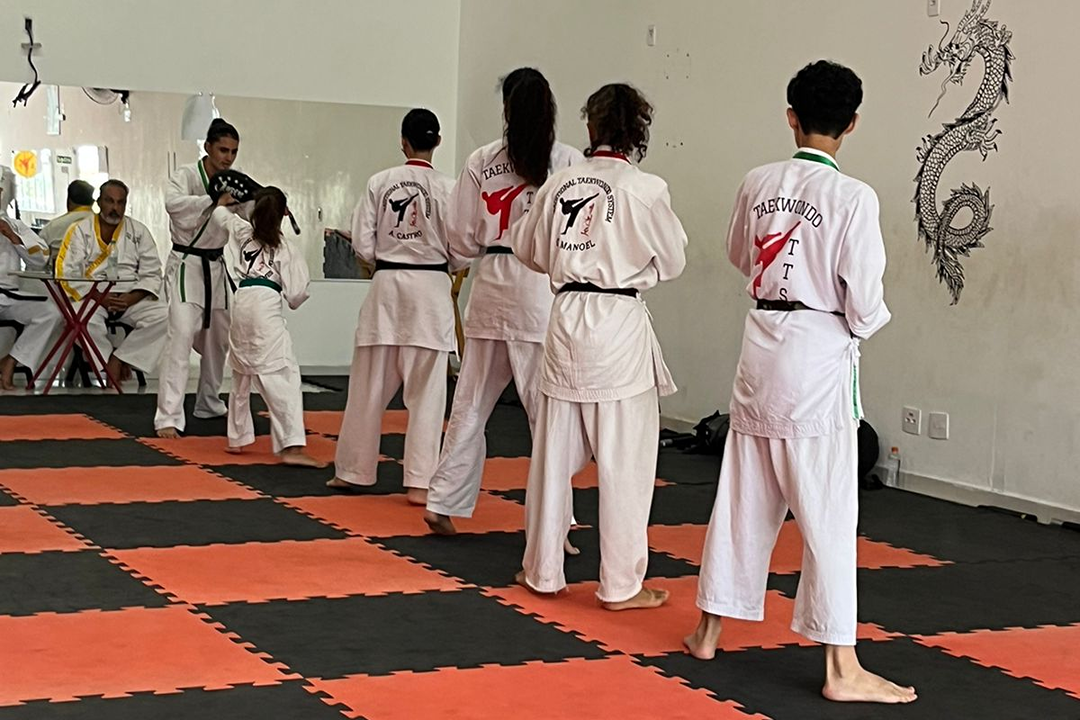 Imagem da estrutura da academia