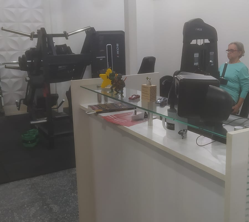 Imagem da estrutura da academia