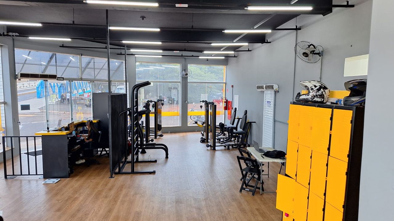 Imagem da estrutura da academia