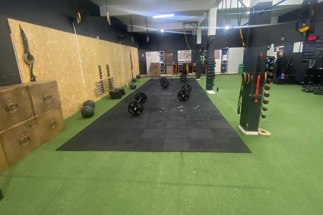 Imagem da estrutura da academia