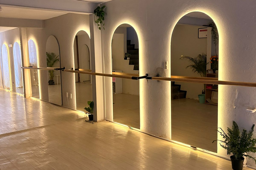 Imagem da estrutura da academia