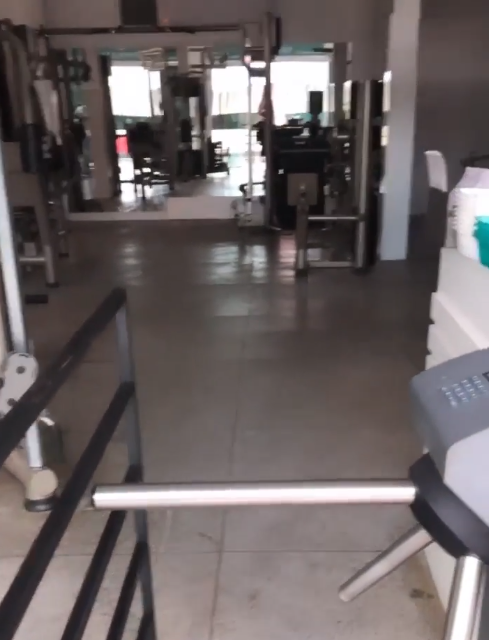 Imagem da estrutura da academia