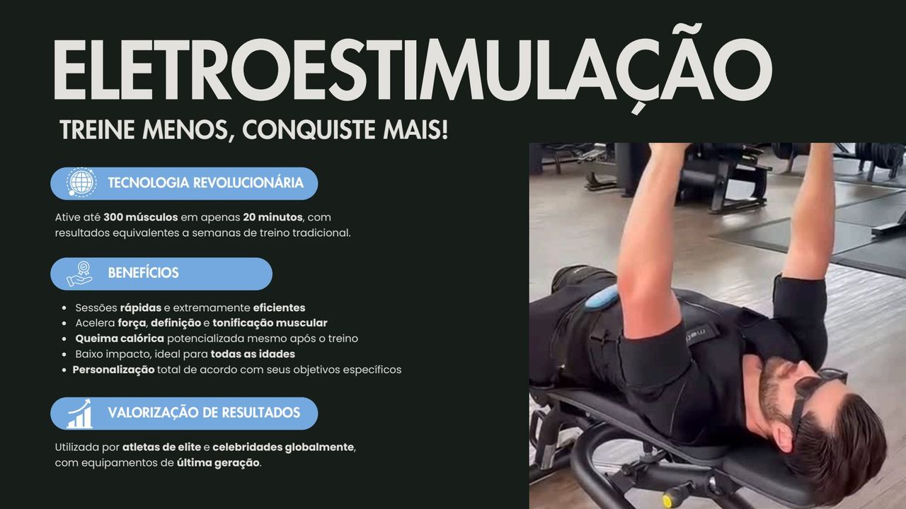 Imagem da estrutura da academia