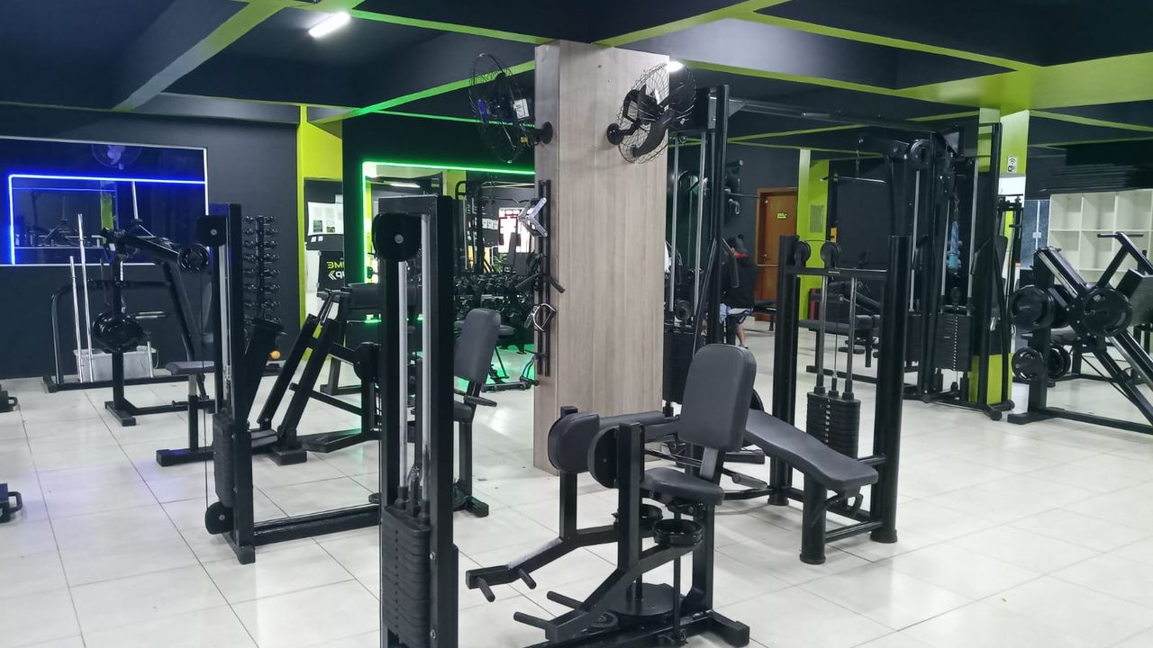 Imagem da estrutura da academia