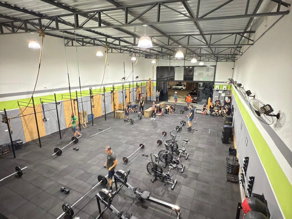 Imagem da estrutura da academia