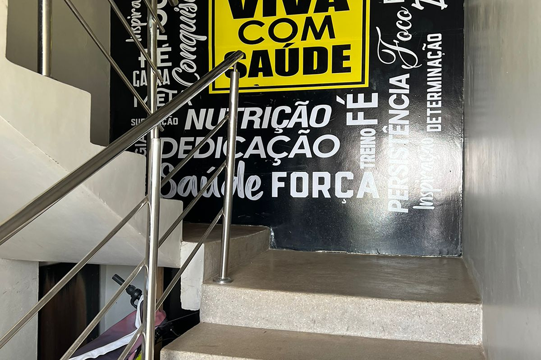 Imagem da estrutura da academia