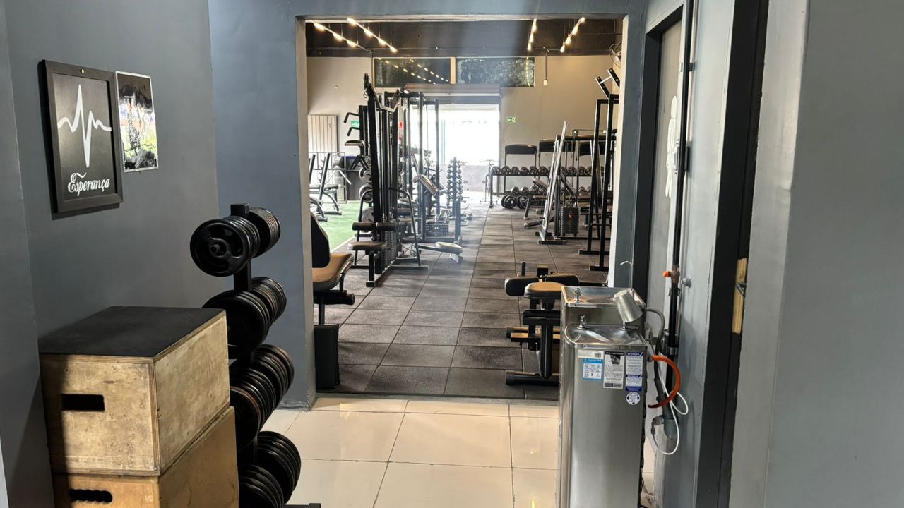 Imagem da estrutura da academia