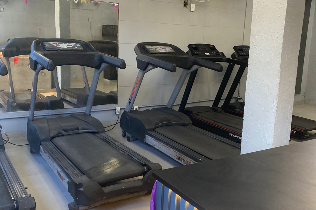 Imagem da estrutura da academia