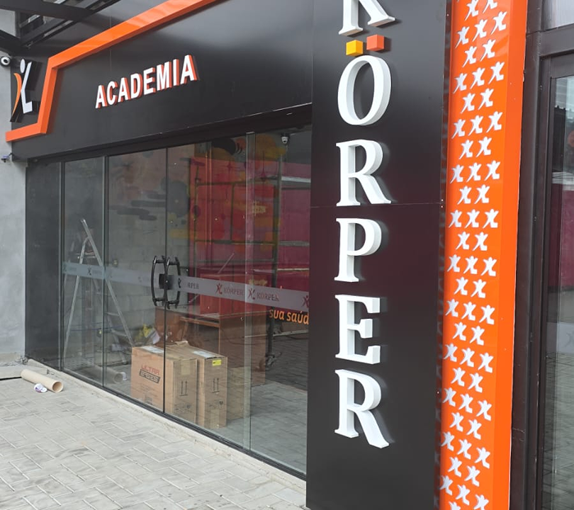 Imagem da estrutura da academia