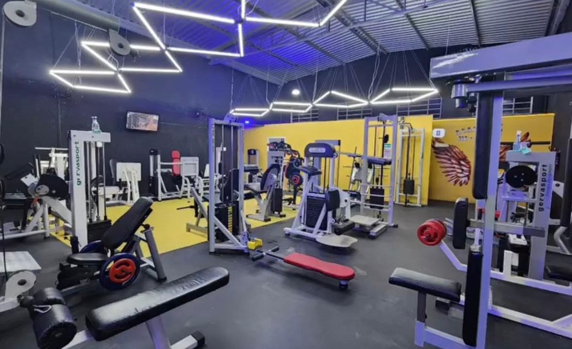 Imagem da estrutura da academia