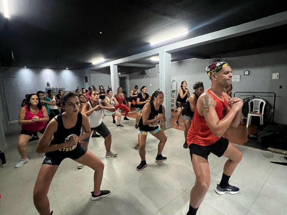 Imagem da estrutura da academia