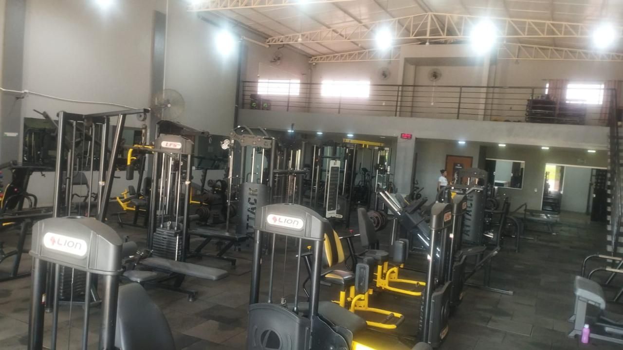 Imagem da estrutura da academia