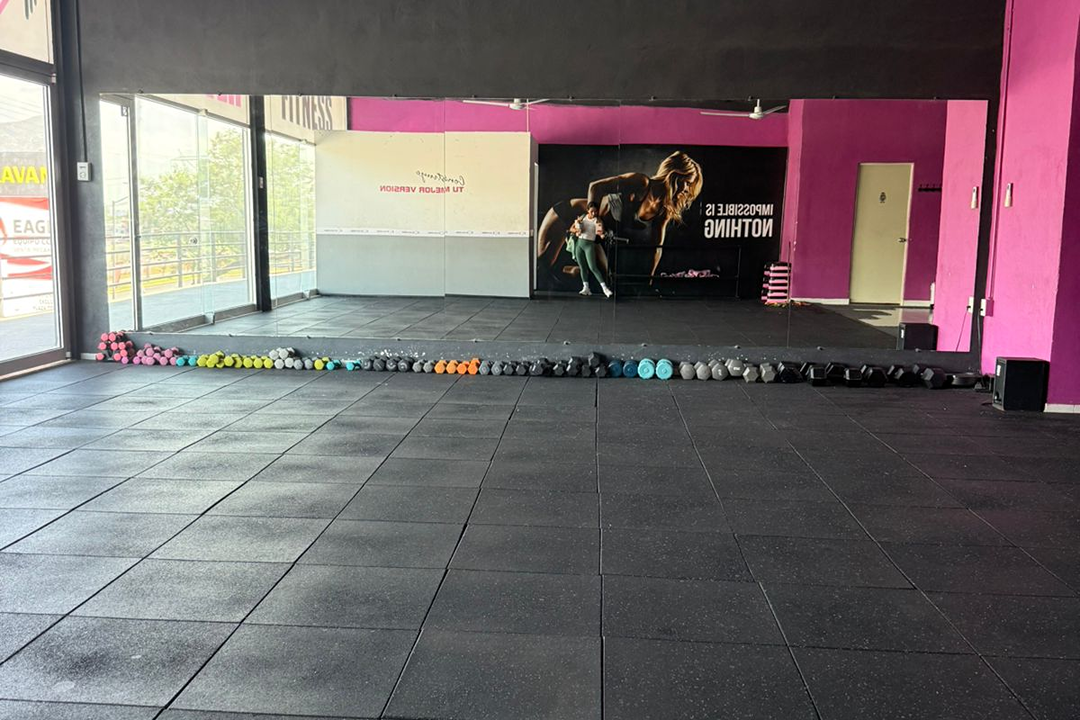 Imagem da estrutura da academia