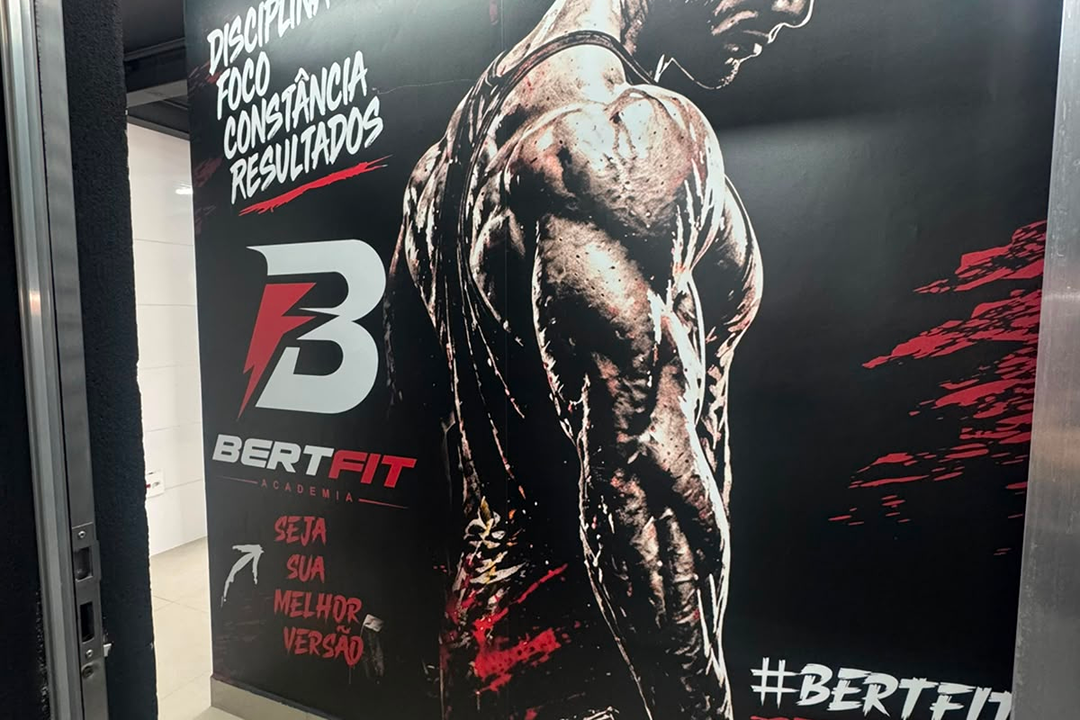 Imagem da estrutura da academia
