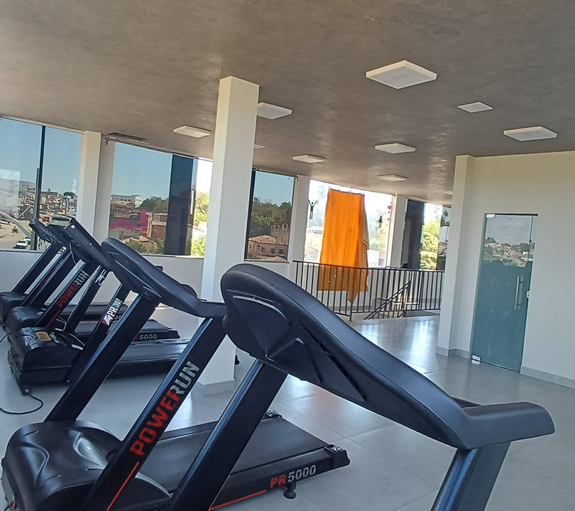 Imagem da estrutura da academia