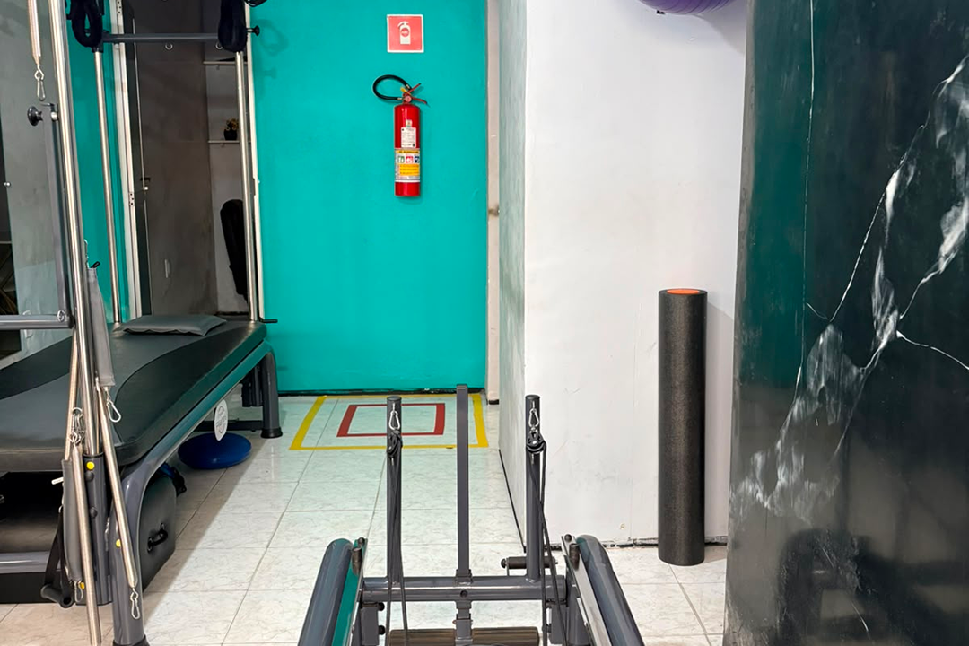 Imagem da estrutura da academia