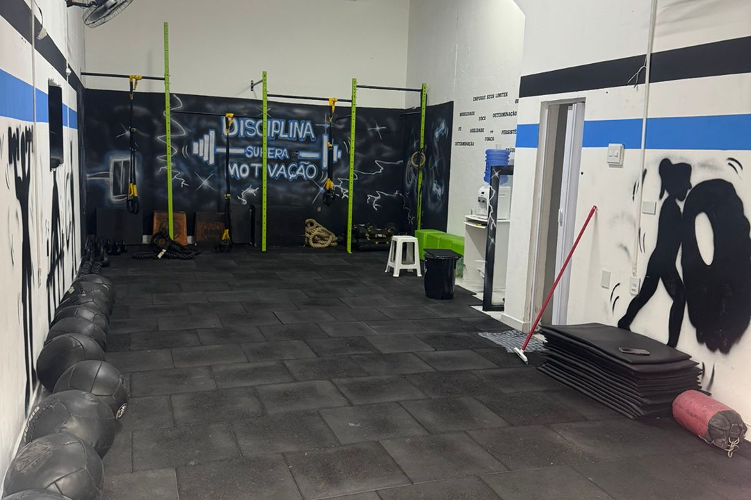 Imagem da estrutura da academia