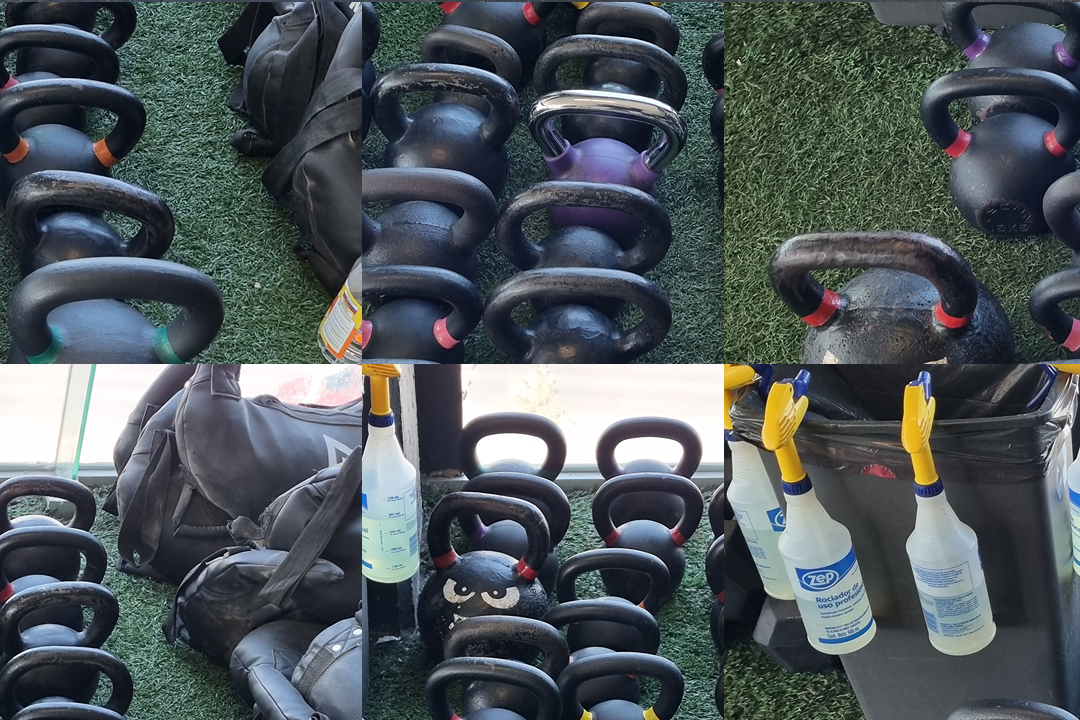 Imagem da estrutura da academia