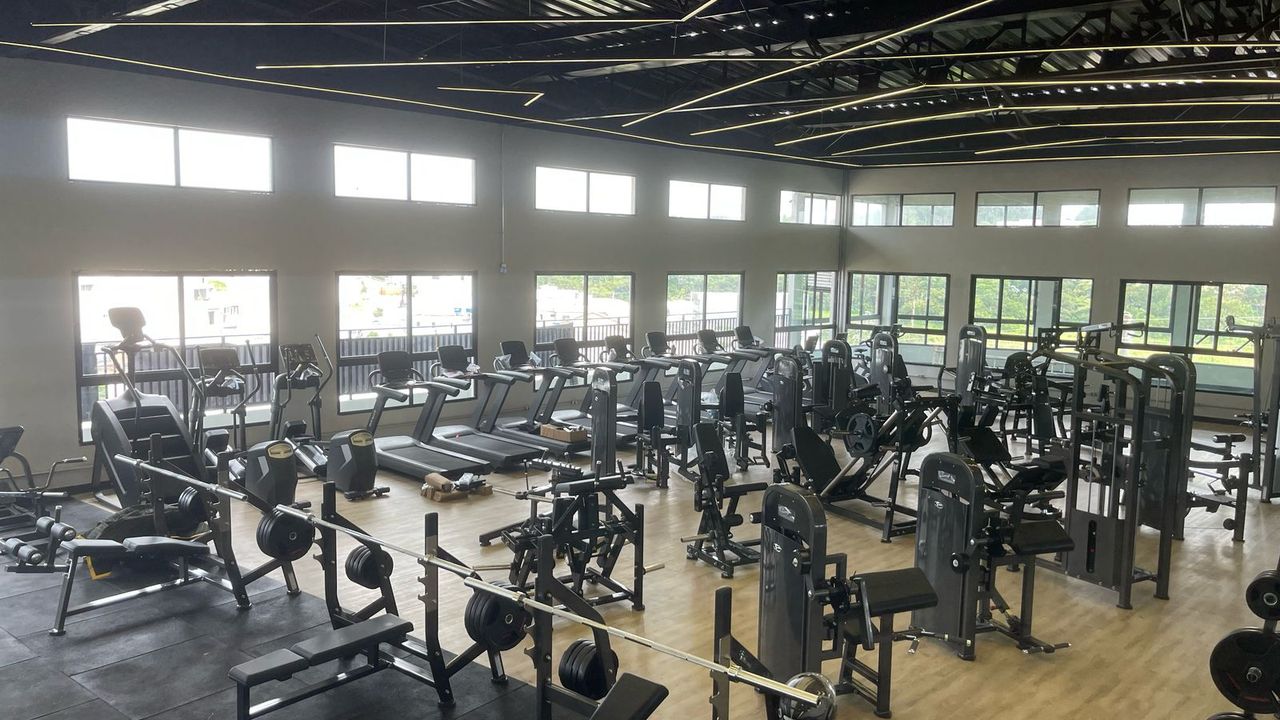 Imagem da estrutura da academia