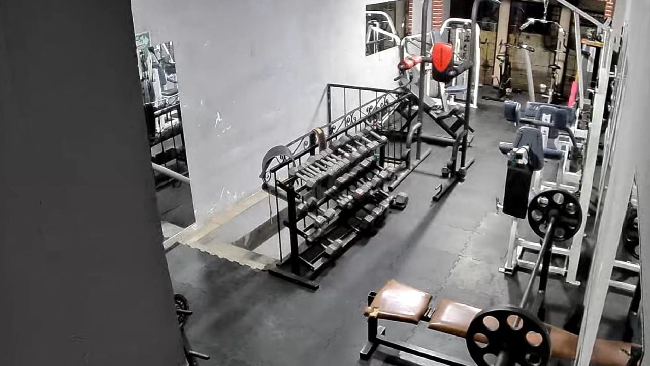 Imagem da estrutura da academia