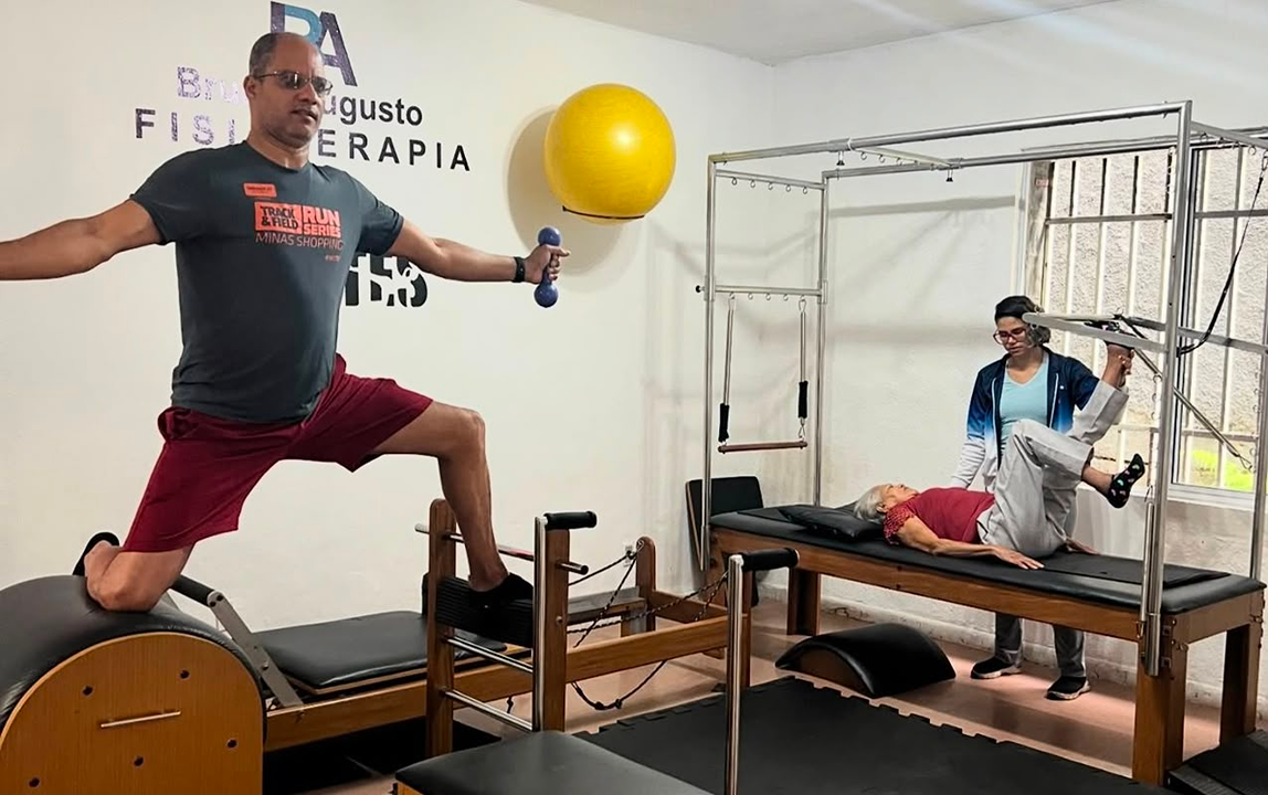 Imagem da estrutura da academia