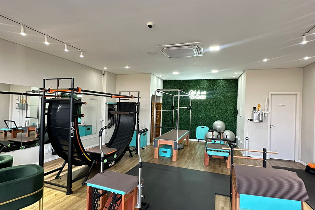 Imagem da estrutura da academia