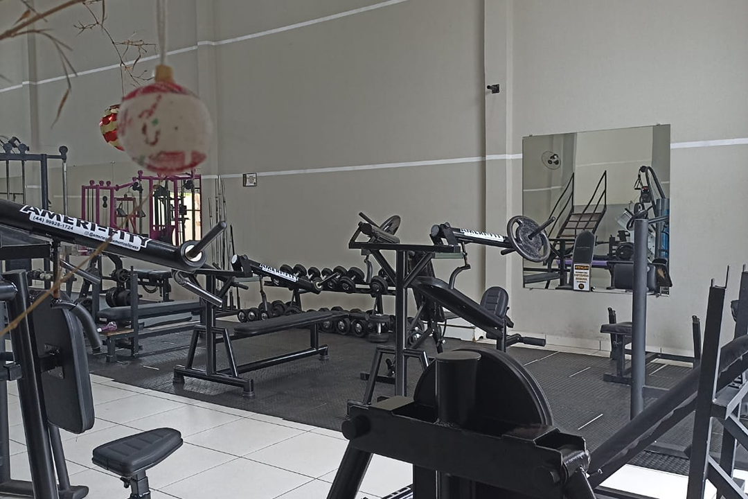 Imagem da estrutura da academia