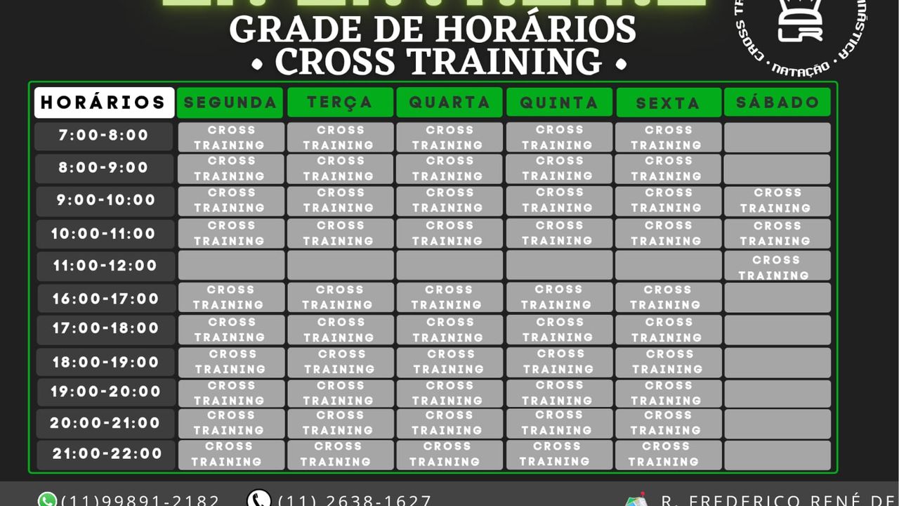 Imagem da estrutura da academia