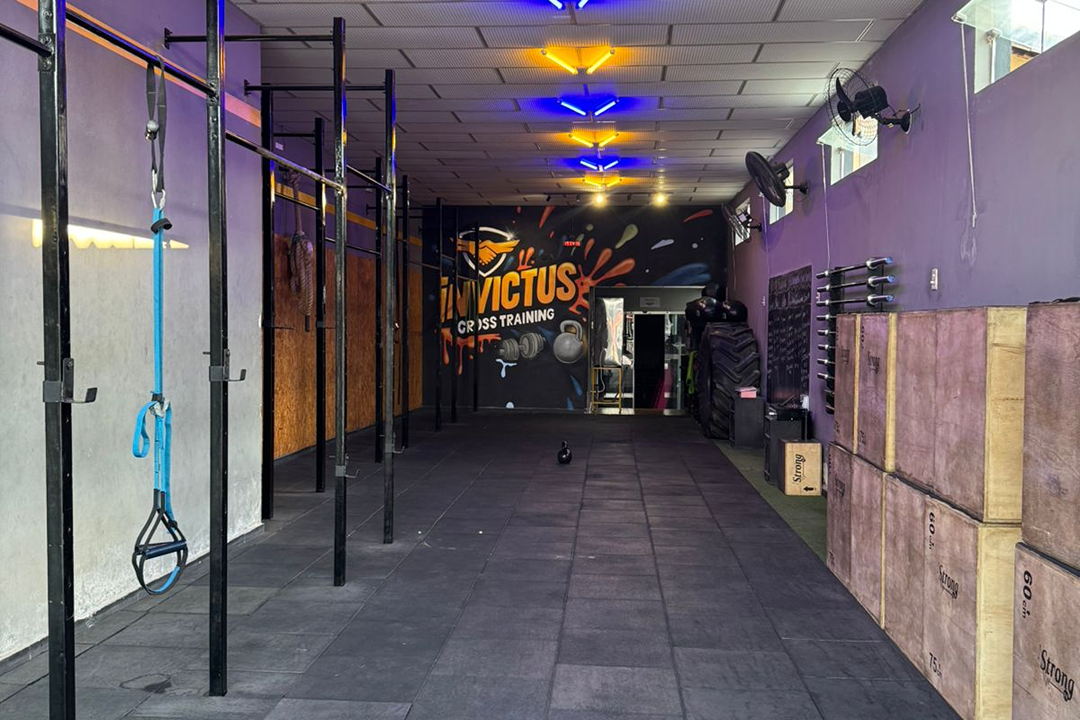 Imagem da estrutura da academia