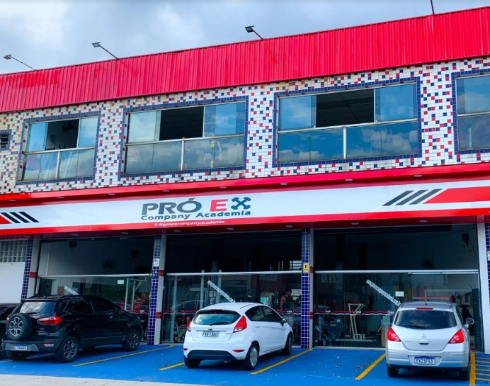 Imagem da estrutura da academia