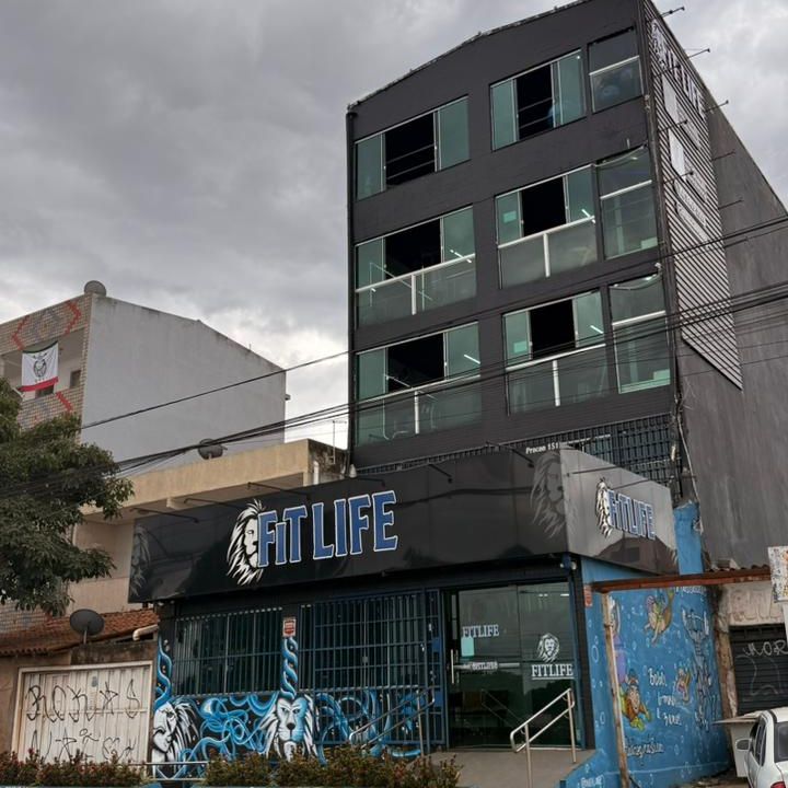 Imagem da estrutura da academia