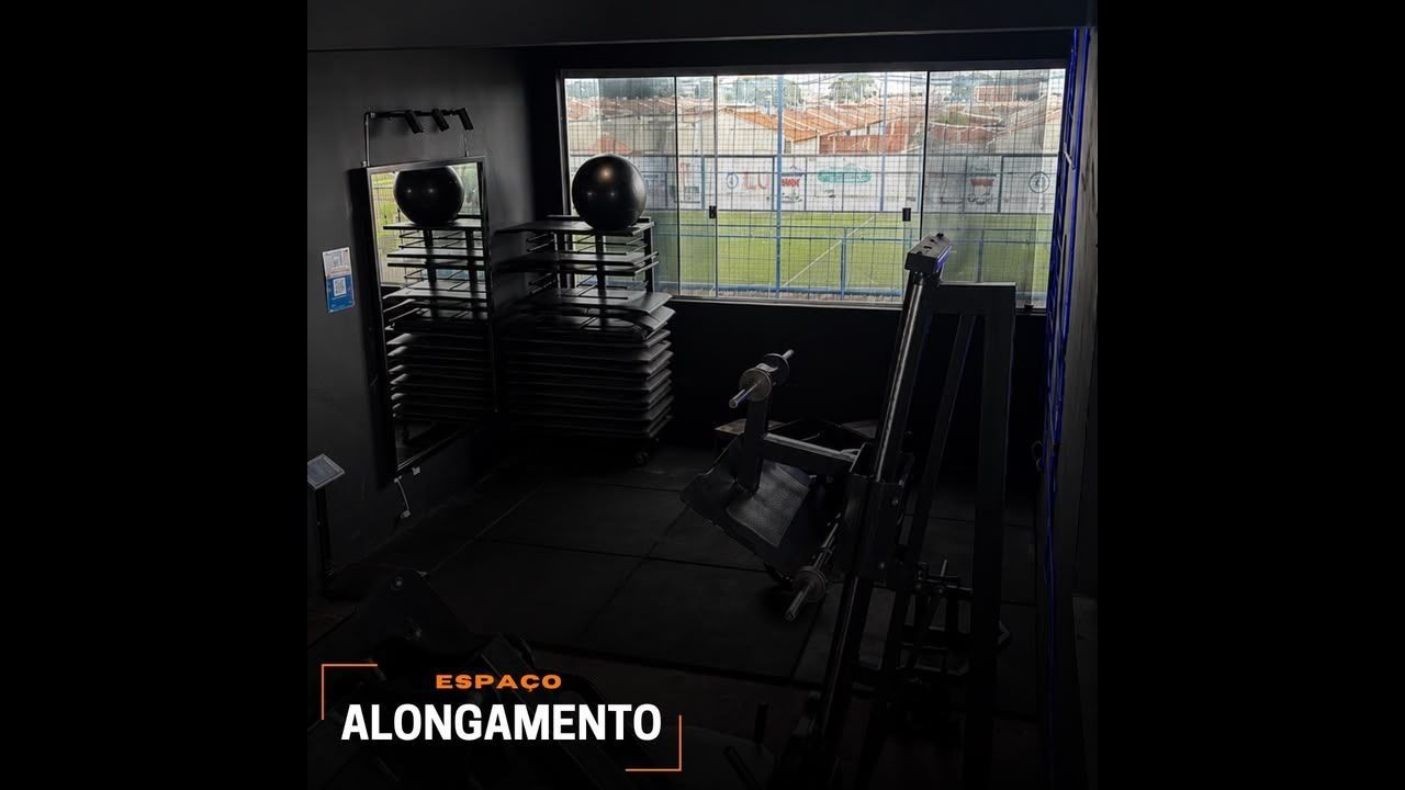 Imagem da estrutura da academia