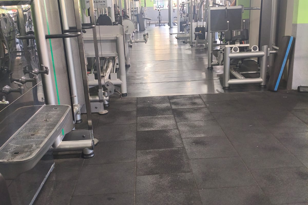 Imagem da estrutura da academia