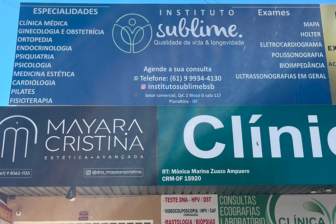 Imagem da estrutura da academia