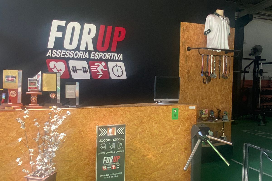 Imagem da estrutura da academia