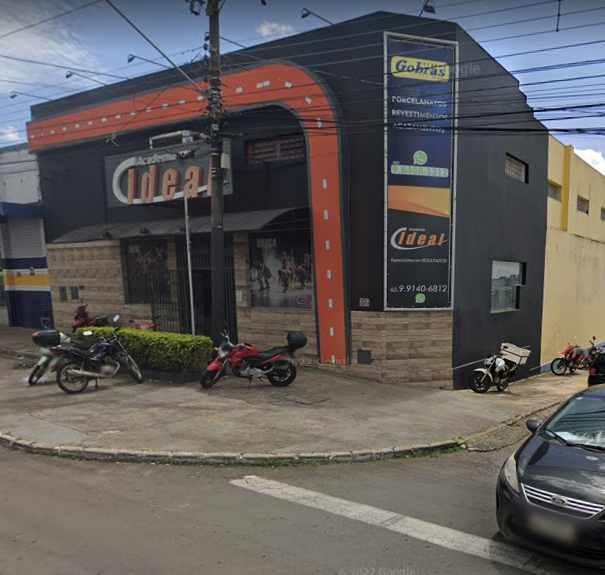 Imagem da estrutura da academia