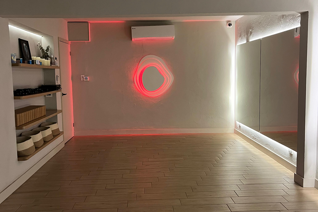 Imagem da estrutura da academia