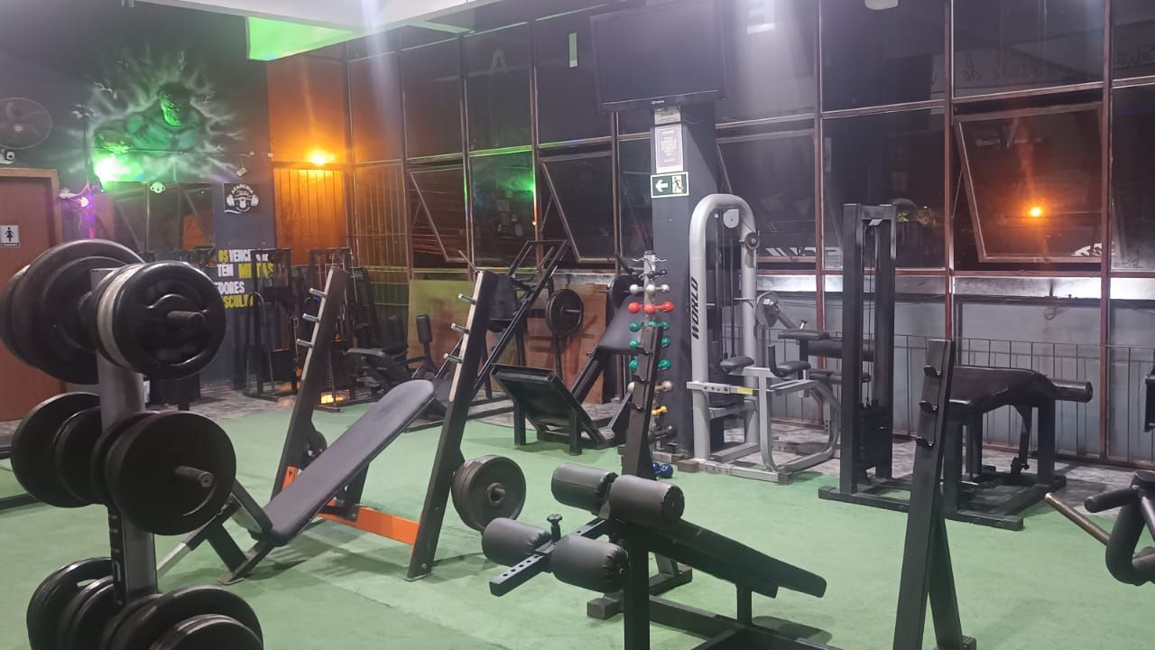 Imagem da estrutura da academia