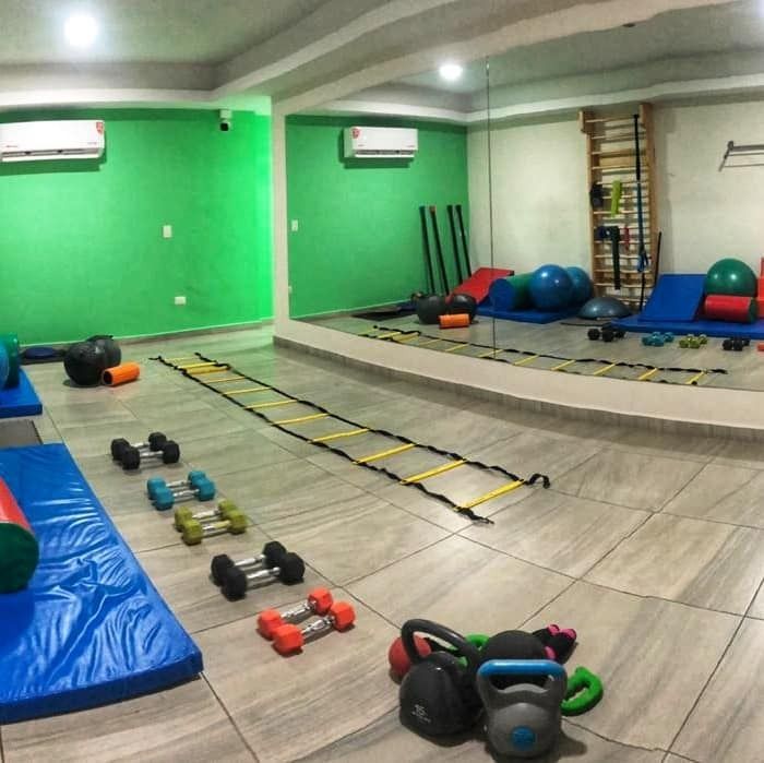 Imagem da estrutura da academia