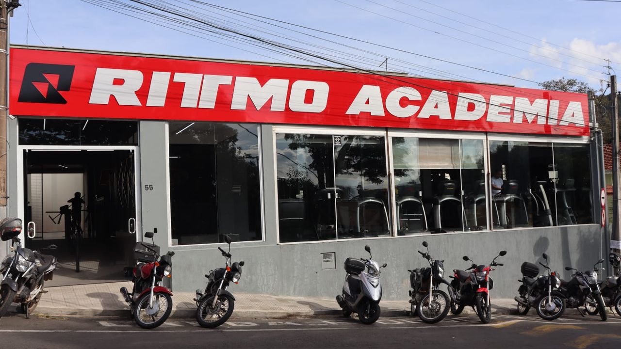 Imagem da estrutura da academia