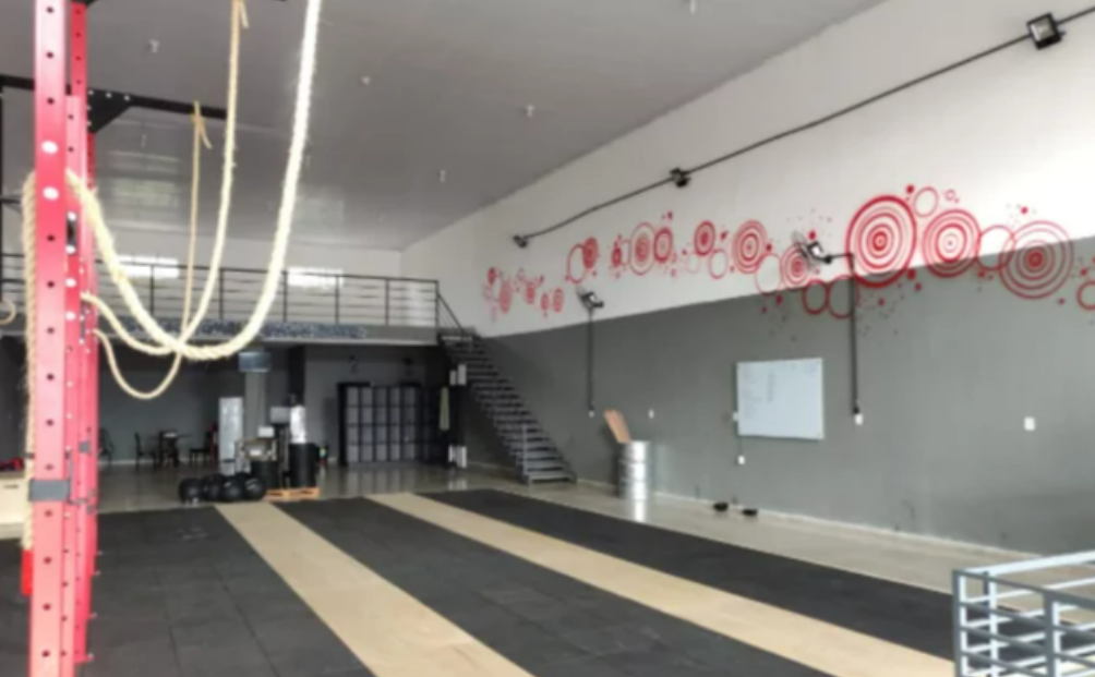 Imagem da estrutura da academia