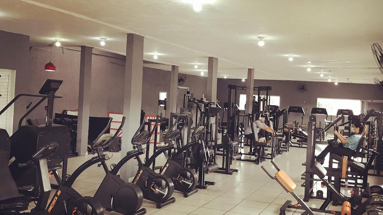 Imagem da estrutura da academia