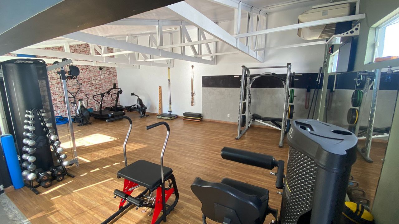 Imagem da estrutura da academia