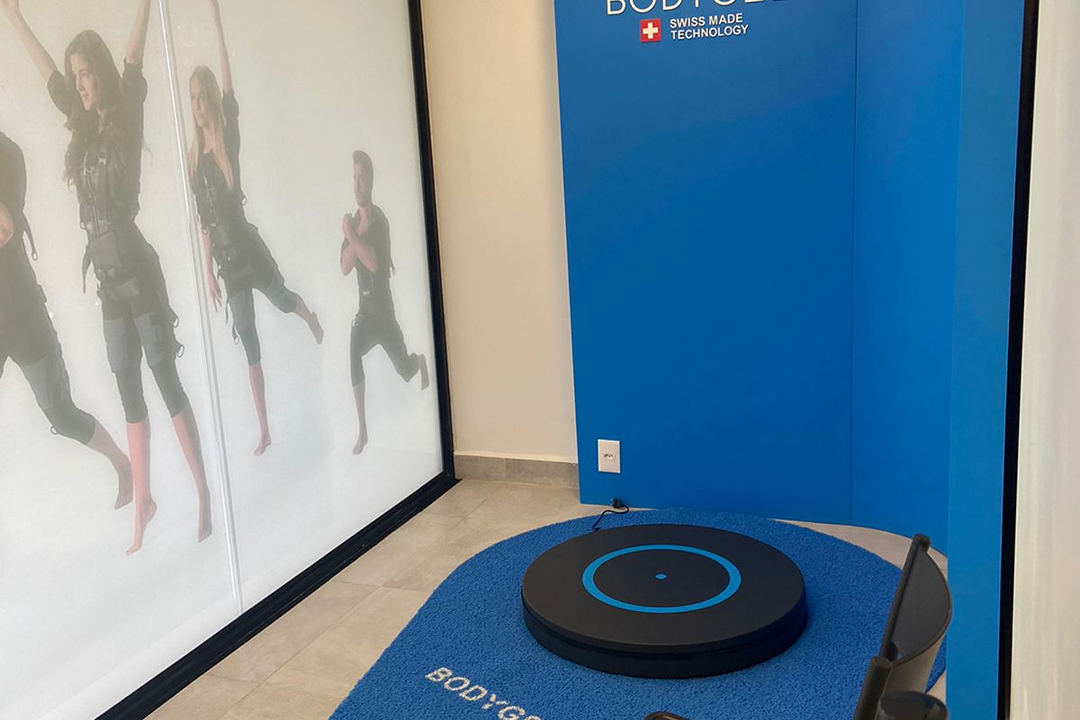 Imagem da estrutura da academia