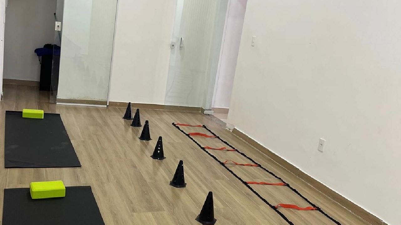 Imagem da estrutura da academia
