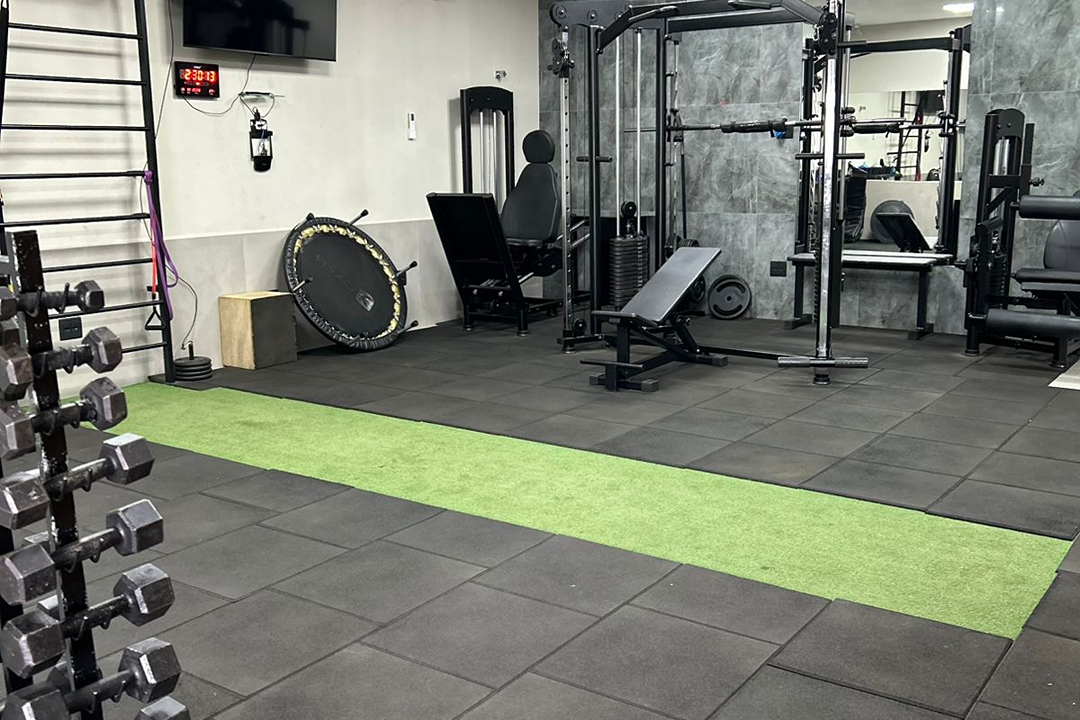 Imagem da estrutura da academia