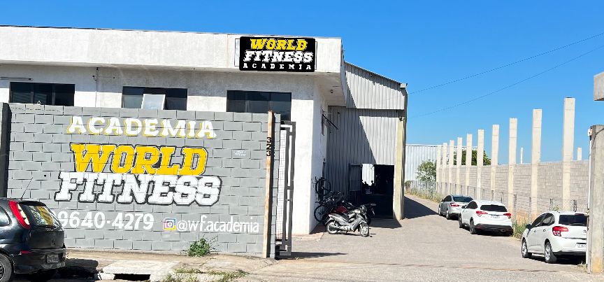 Imagem da estrutura da academia