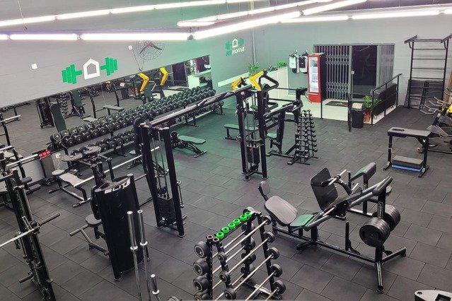 Imagem da estrutura da academia